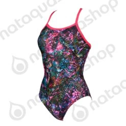 Arena W MOUNTAINS TEXTURE LIGHT DROP BACK ONE PIECE