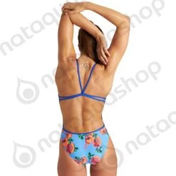 Arena W ROSES LACE BACK ONE PIECE -TURBO Soldes Magasin 004642 880 w roses lace back one piece 002 o