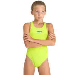 Arena GIRL'S TEAM SWIMSUIT SWIM TECH SOLID