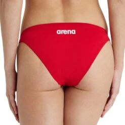 Arena W TEAM SOLID TIE BACK - Rouge -TURBO Soldes Magasin 004769 450 womens team swim bottom solid 002 o
