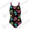 Arena G CRAZY SKULLS CARNIVAL JR SWIM PRO BACK ONE PIECE