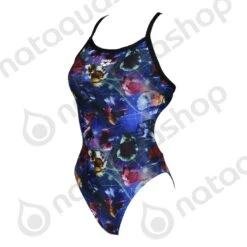 Arena W SWIMSUIT CHALLENGE BACK ALLOVER