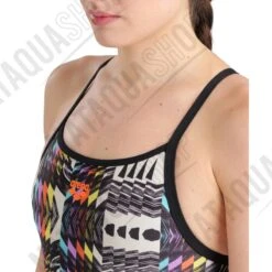 Arena W SWIMSUIT SUPER FLY BACK ALLOVER - FEMME -TURBO Soldes Magasin 005149 550 womens swimsuit super fly back allover 004 o