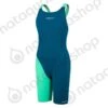 Speedo FASTSKIN ENDURANCE+ OPENBACK KNEESKIN Nordic Teal/Green Glow/White