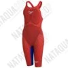 Speedo LZR PURE VALOR DOS FERME - FEMME Rouge/Bleu