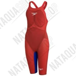 Speedo LZR PURE VALOR DOS FERME - FEMME Rouge/Bleu