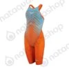 Speedo FS LZR PURE VALOR DOS OUVERT - FEMME Orange / Bleu