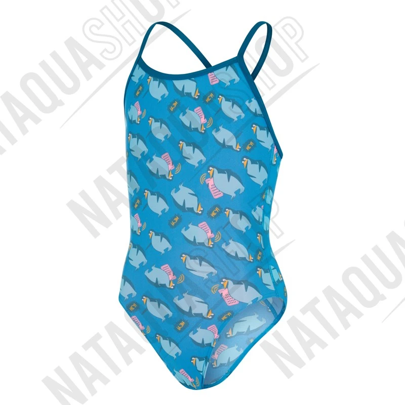 Speedo ECO+ FLIPPER PHONE ALLOVER VBACK- JUNIOR FILLE 1 Speedo ECO+ FLIPPER PHONE ALLOVER VBACK- JUNIOR FILLE