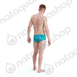 Speedo END+ GEO STRIPE 17 CM ALLOVER BR -TURBO Soldes Magasin 12848g641c