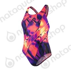 Speedo END FRACTAL GLAZE PL DIG POWERBACK - FEMME