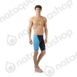 Speedo LZR RACER ELITE 2 - JAMMER - TAILLE BASSE Bleu Marine/Bleu -TURBO Soldes Magasin 8 091459039 c
