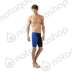 Speedo LZR RACER ELITE 2 - JAMMER - TAILLE BASSE Noir/bleu -TURBO Soldes Magasin 8 091459115 c