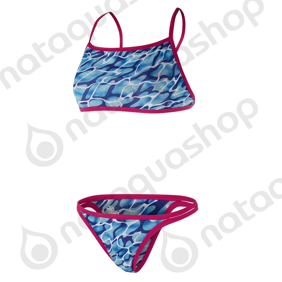 Speedo WATERFLOW / FIREGLAM FLIP REVERSIBLE 2 PIECES 2 Speedo WATERFLOW / FIREGLAM FLIP REVERSIBLE 2 PIECES – Image 2