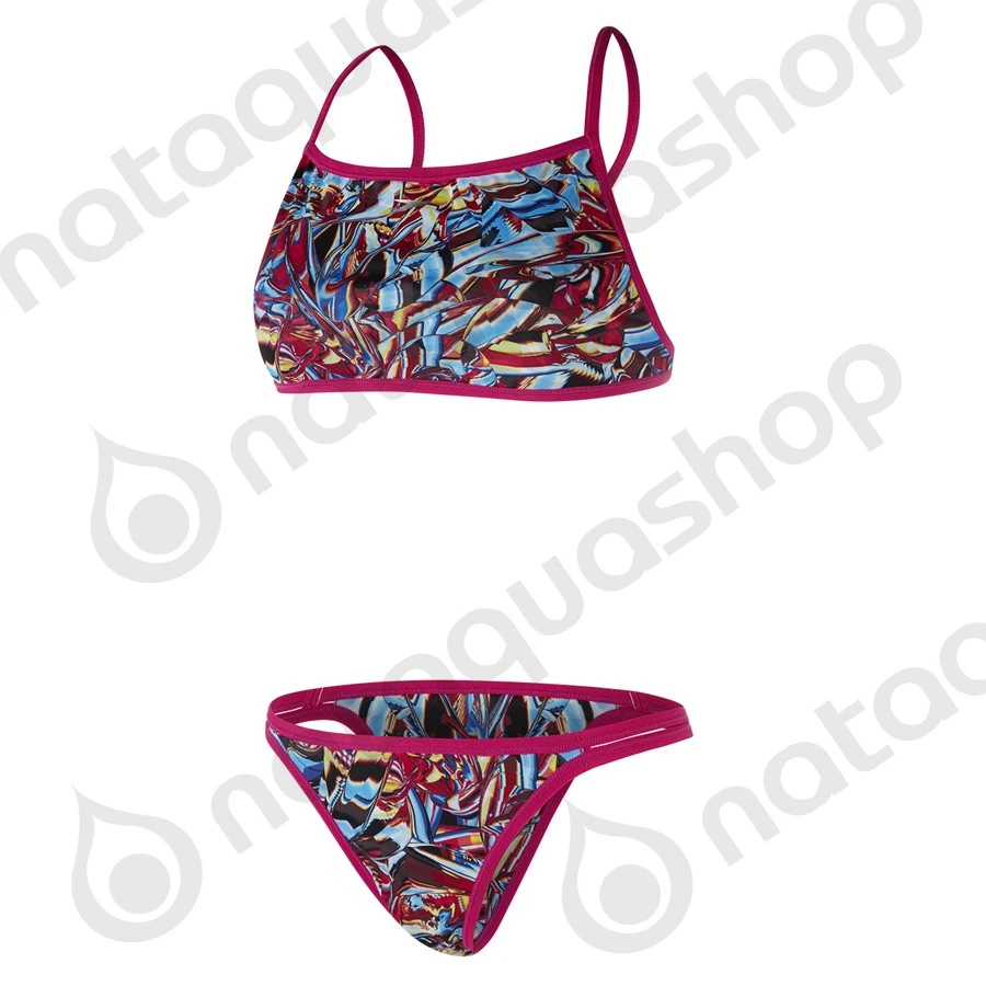 Speedo WATERFLOW / FIREGLAM FLIP REVERSIBLE 2 PIECES 1 Speedo WATERFLOW / FIREGLAM FLIP REVERSIBLE 2 PIECES