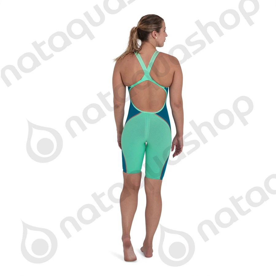 Speedo LZR PURE INTENT DOS OUVERT - FEMME Vert/Bleu 3 Speedo LZR PURE INTENT DOS OUVERT - FEMME Vert/Bleu – Image 3