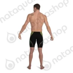 Speedo LZR PURE INTENT JAMMER Black/fluo Yellow/jade/rose Gold -TURBO Soldes Magasin 8 11976f313 x7