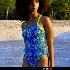 FLASHCROSS FB - FEMME Bleu 5 FLASHCROSS FB - FEMME Bleu -TURBO Soldes Magasin flash cross bleu yelia