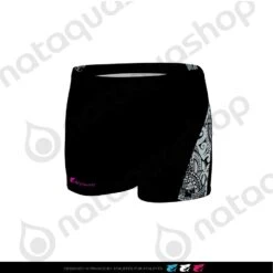 FLOWER MAT PANEL SHORT - HOMME Blanc