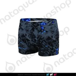 LEON TOTAL PRINTED SHORT - HOMME Noir/bleu