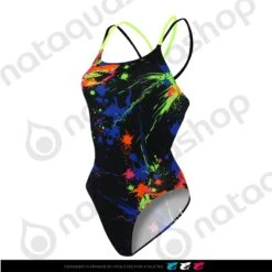 PAINTBALL CRISS-CROSS BACK - FEMME Noir