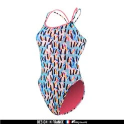 EVANS REVERSIBLE LOUMBA - FEMME Bleu/Rose